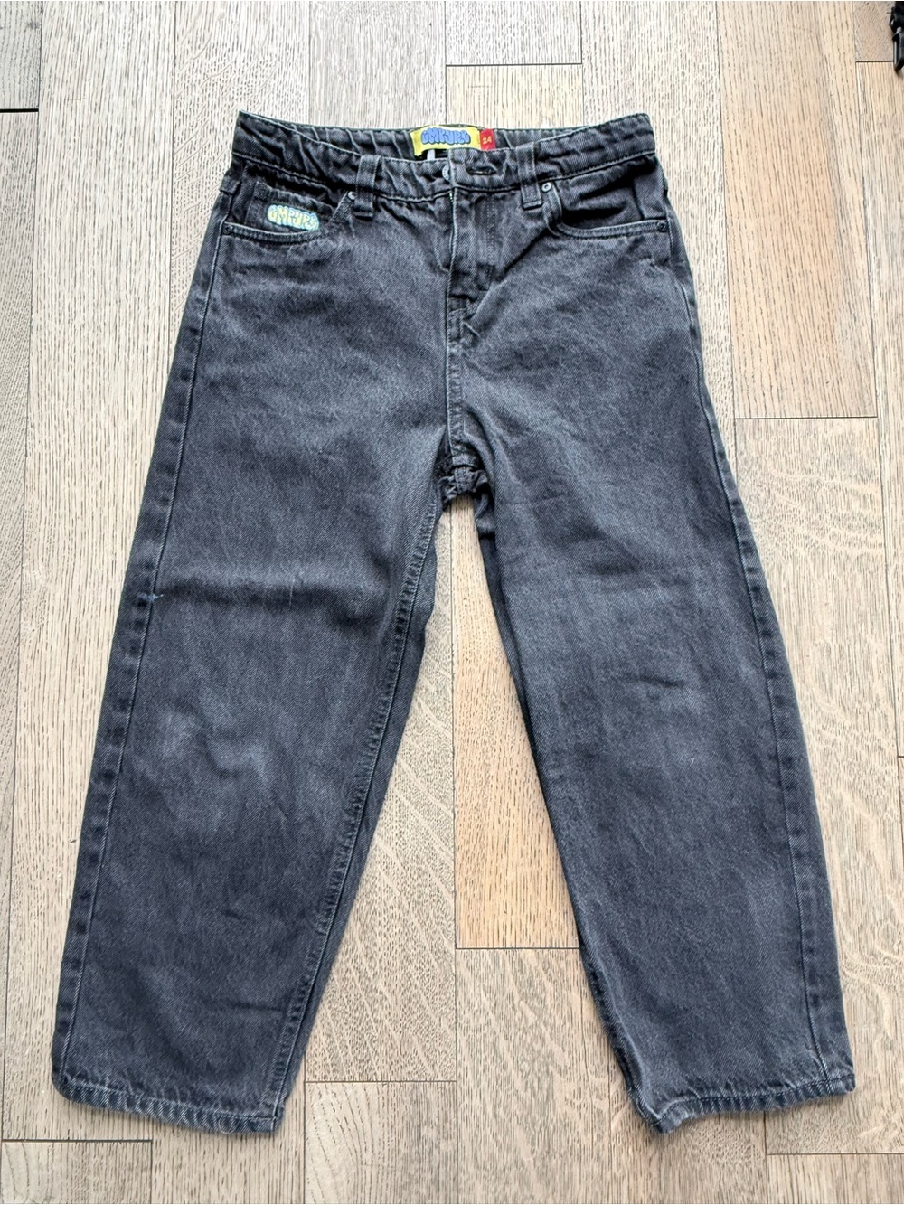 Empyre Kids Baggy Black Denim Jeans